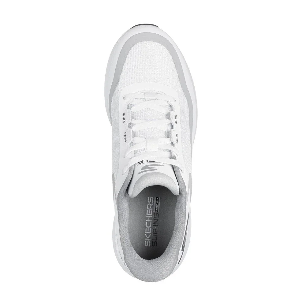 Skechers GO GOLF Flight 214131-WGY Sneakers Men's White Gray Golf Shoes LIQ1674